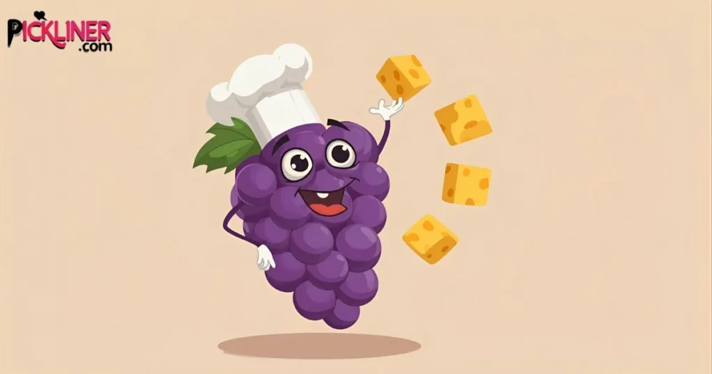 Cheesy Grape Pick Up Lines