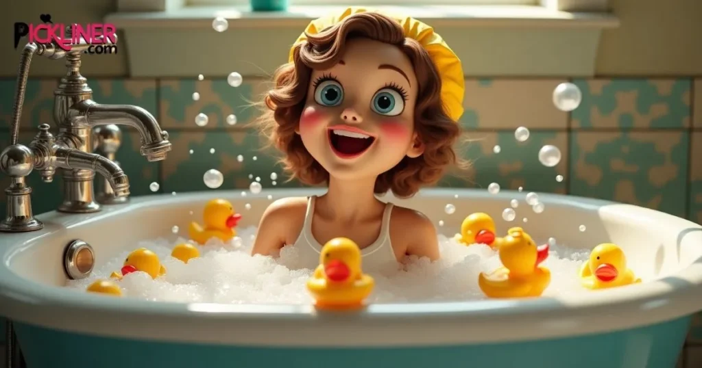 Bathtub Pickup lines for Her