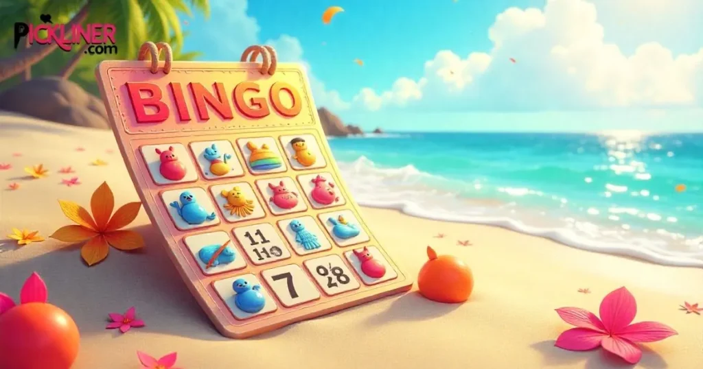 Bingo Pickup Lines for kids
