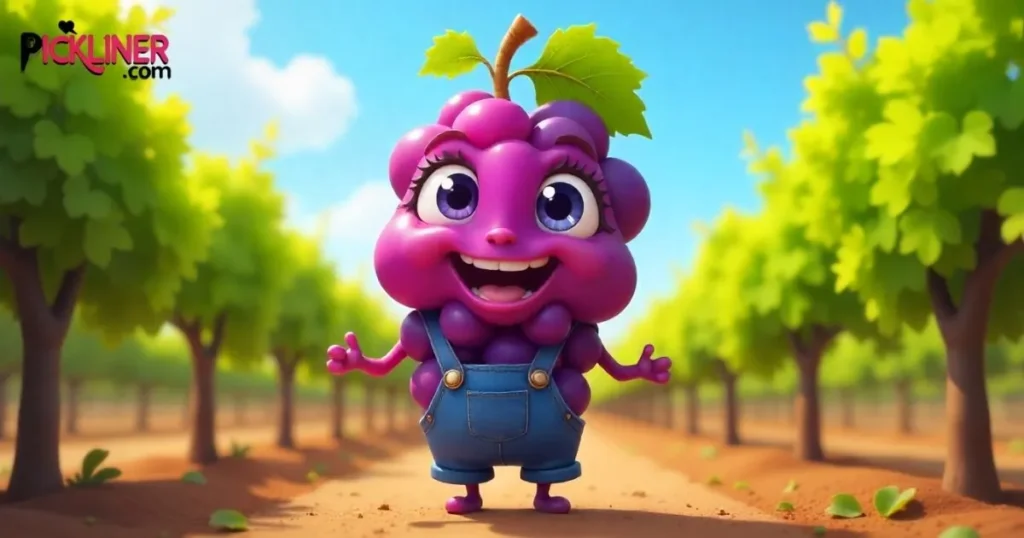 Clean Grape Pick Up Lines