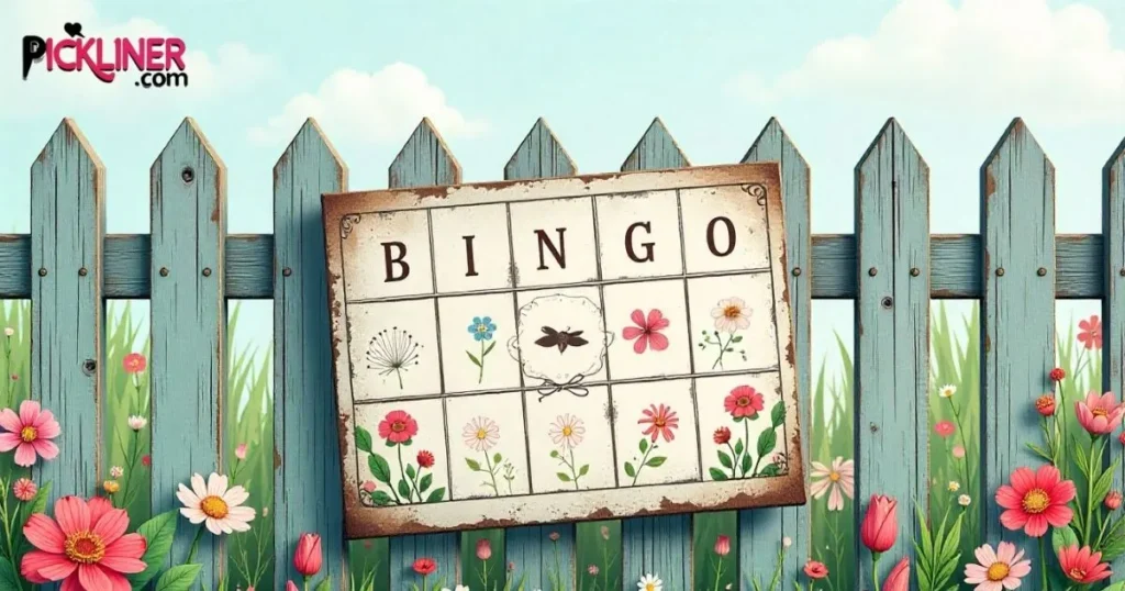 Cute Bingo Pick Up Lines