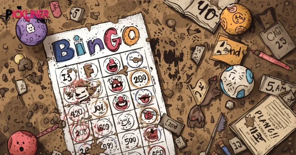 Dirty Bingo Pick Up Lines