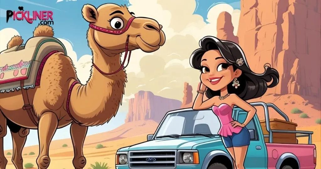 Dromedary Pickup Lines for Her