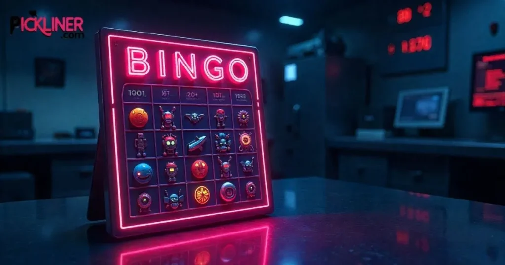 Flirty Bingo Pick Up Line