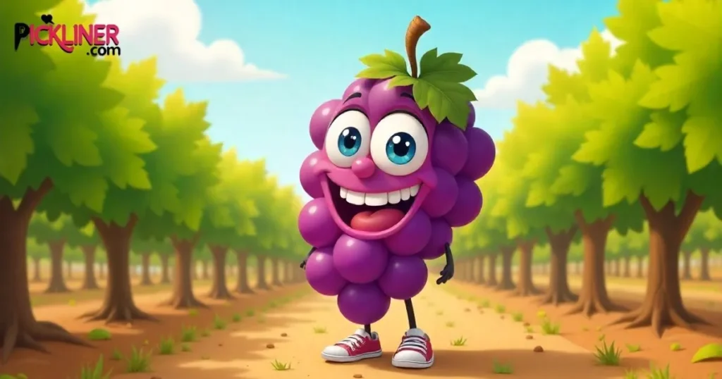 Flirty Grape Pickup Lines