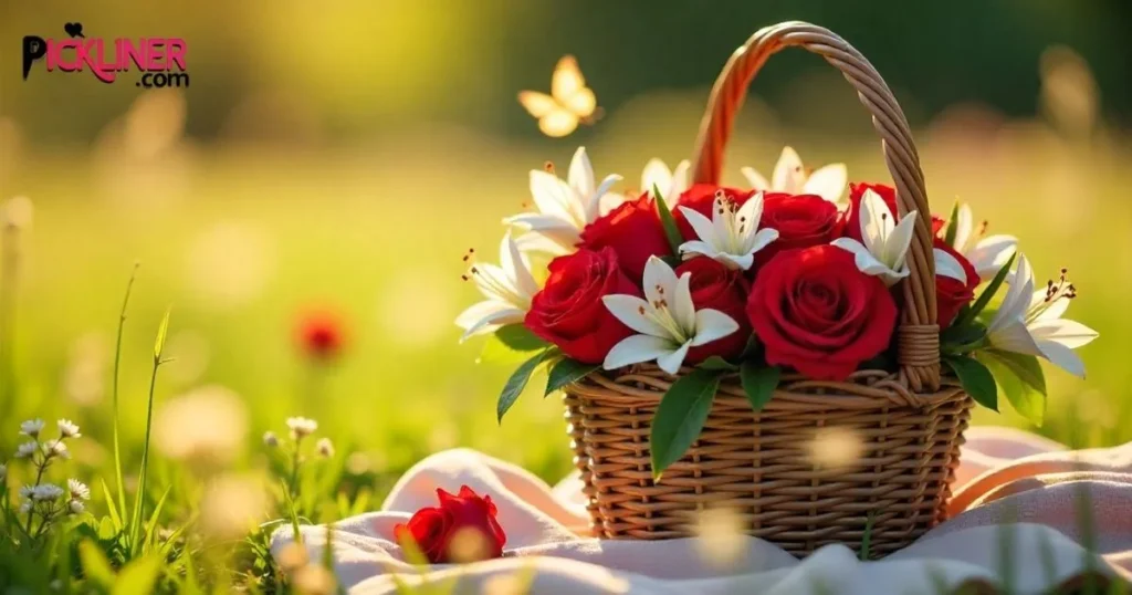 Flower Basket Pick Up Lines