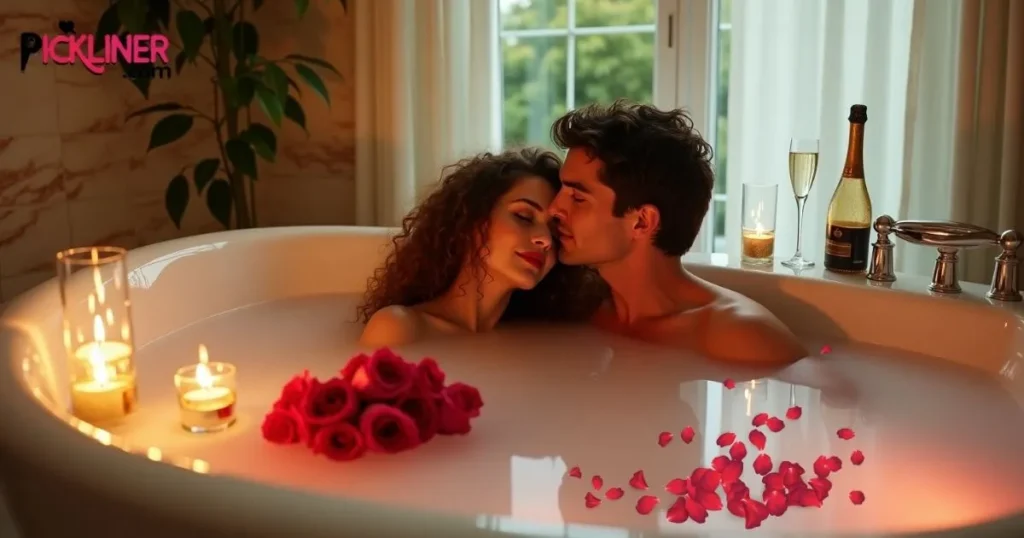 Romantic Bathtub Pickup Lines