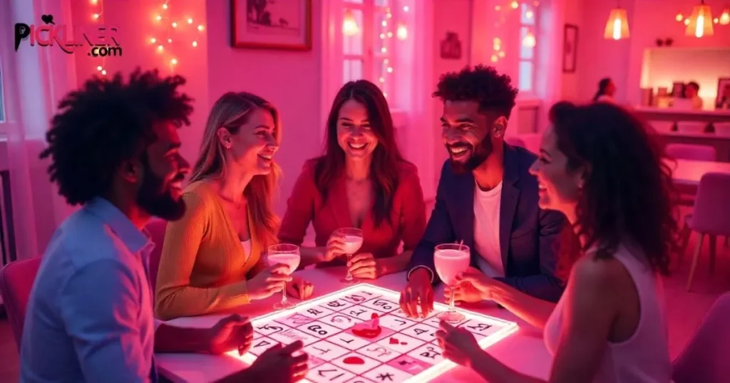 Romantic Bingo Pickup Lines