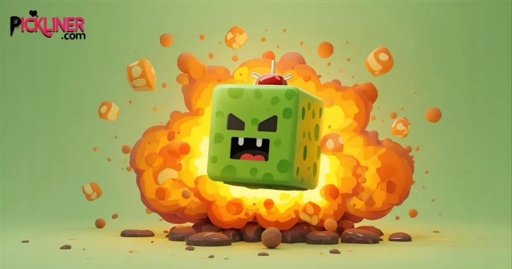Explosive Creeper Pickup Lines