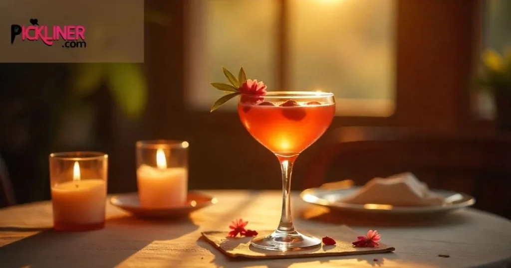 Romantic Cocktail Pick-Up Lines