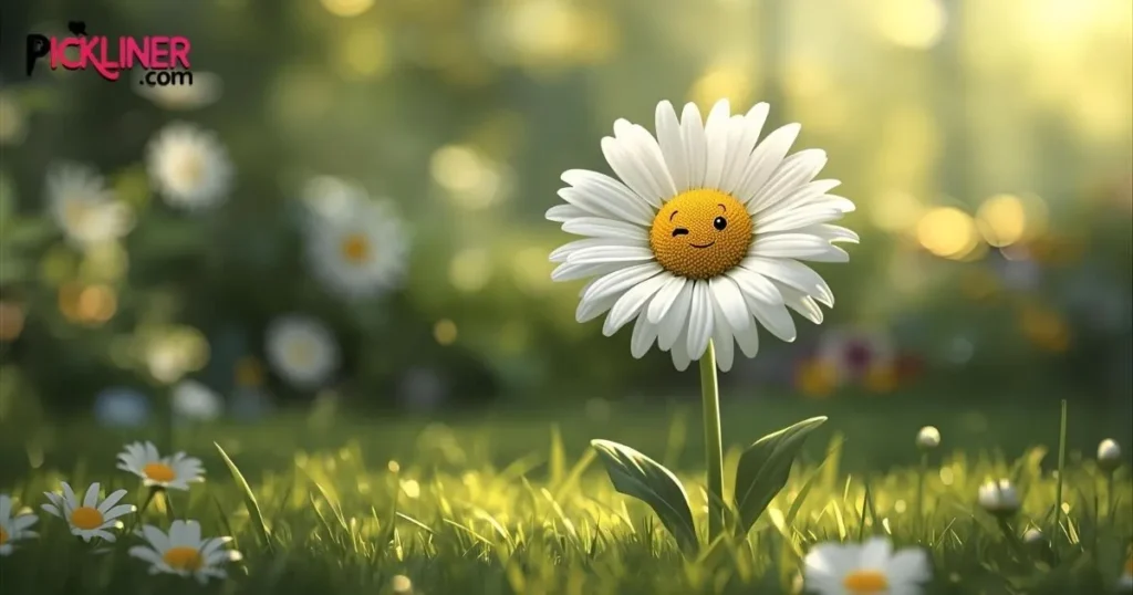 Clever Daisy Pick-Up Lines