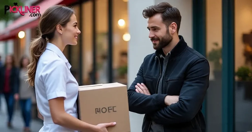 Delivery Pickup-lines for Him