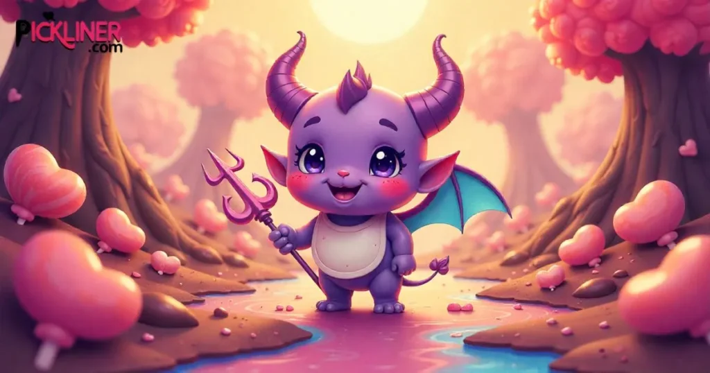 Playful Demon Pickup Lines