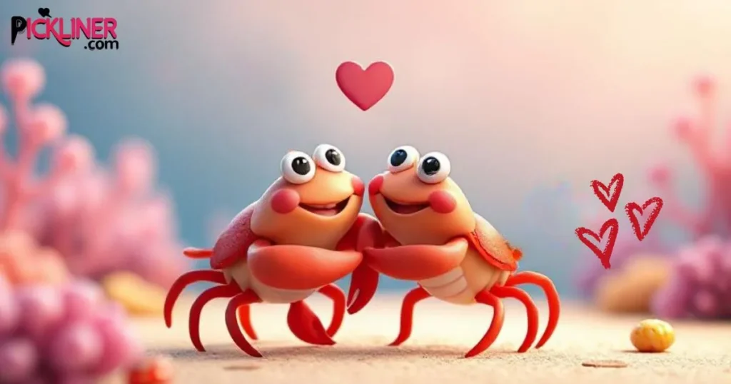 Romantic Crustacean Pick up lines