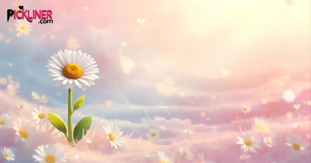 Romantic Daisy Pick-Up Lines