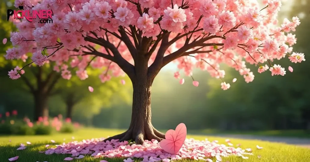 Romantic Deciduous Pickup Line