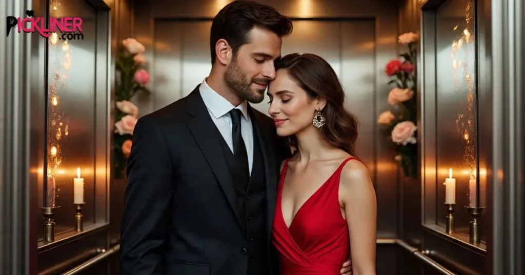 Romantic Elevator Pick-Up Lines
