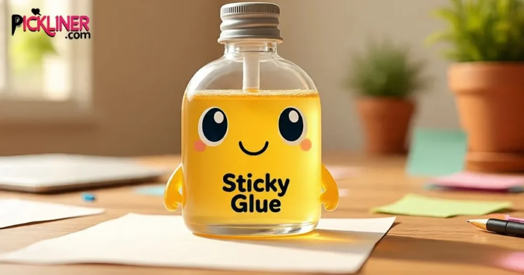 Sticky Glue Pickup Lines