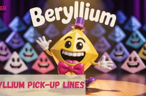 Beryllium Pick-Up Lines