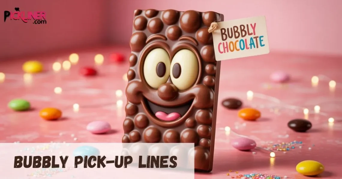 Bubbly Pickup Lines