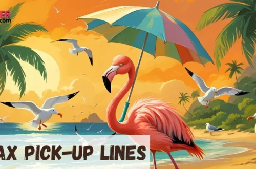 Flamingo Pick up Lines