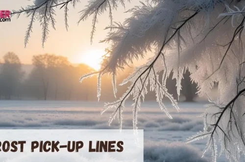 Frost Pickup Lines