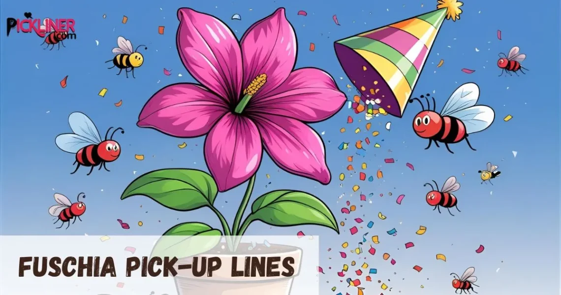 Fuschia Pickup Lines