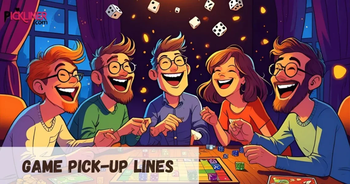 Game Pickup Lines