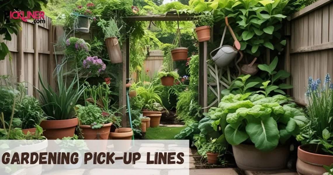 Gardening Pickup Lines