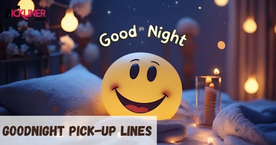 Good Night Pickup Line