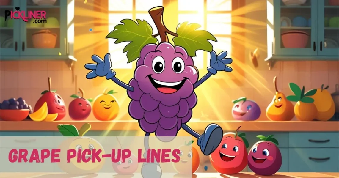 Grape Pick-Up Lines
