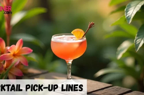 Cocktail Pick up Line