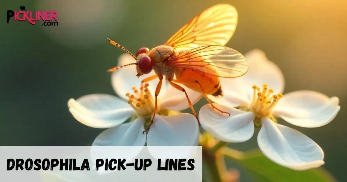 Drosophila Pickup Line