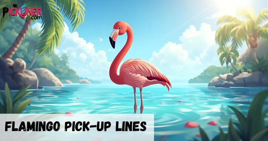 Flamingo Pick up Line