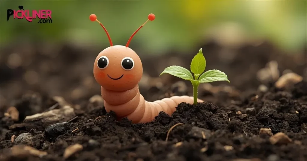 Quick Earthworm Pickup-lines