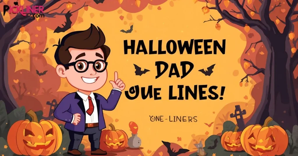 Halloween Dad Pick Up Lines One Liners