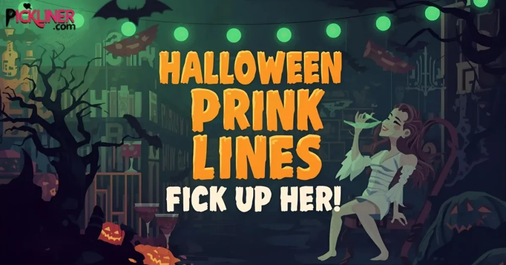 Halloween Drink Pick Up Lines For Her