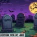 Halloween Gravestone Pick-Up Lines