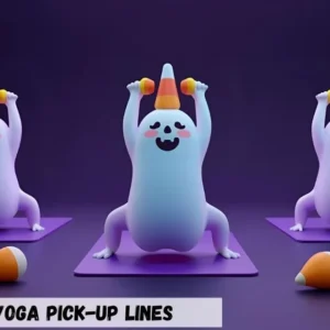 Halloween Yoga Pick-Up Lines