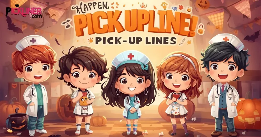 Kids Halloween Nurse Pick-Up Lines
