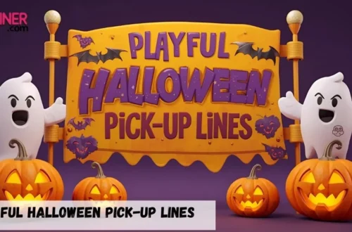 Playful Halloween Pick-Up Lines