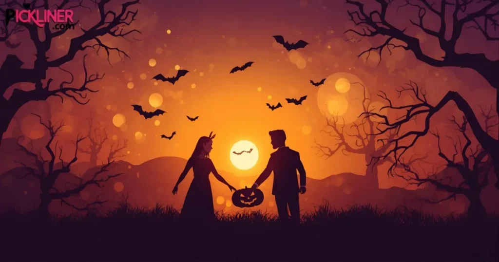 Romantic Halloween Dad Pick Up Lines